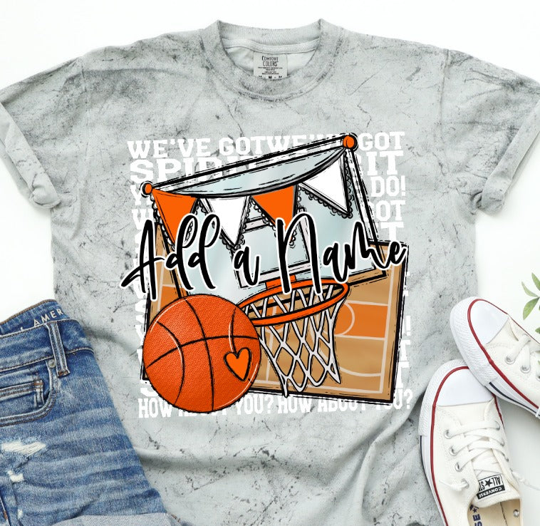 We've Got Spirit Basketball-Lovie T Designs