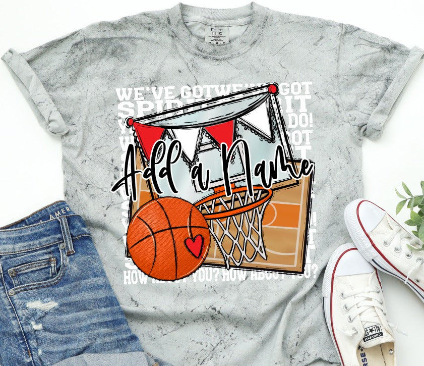 We've Got Spirit Basketball-Lovie T Designs