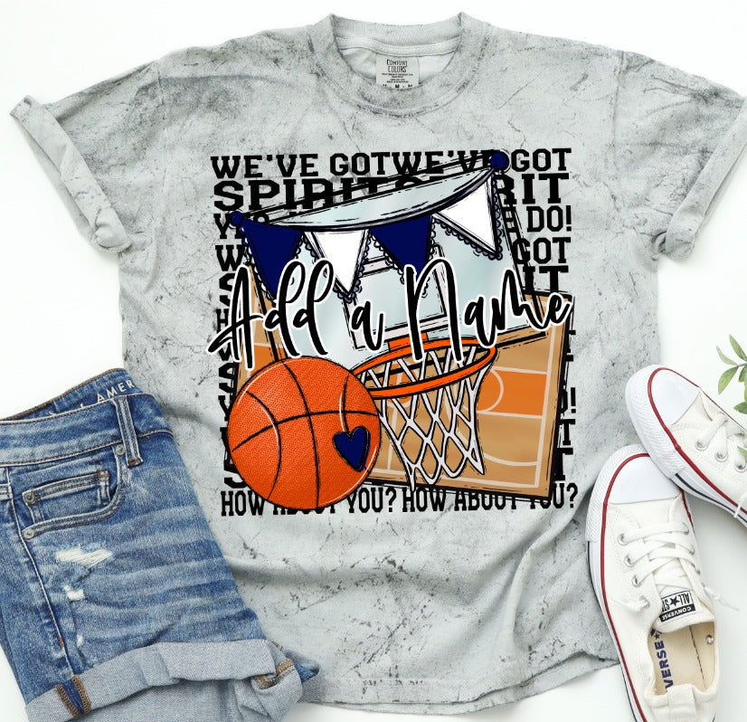 We've Got Spirit Basketball-Lovie T Designs