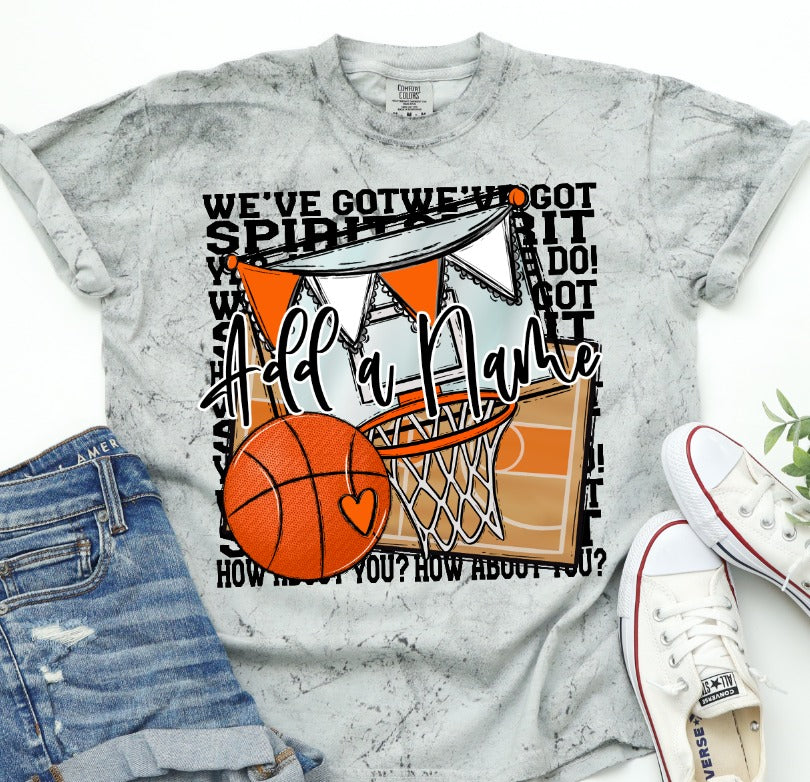 We've Got Spirit Basketball-Lovie T Designs