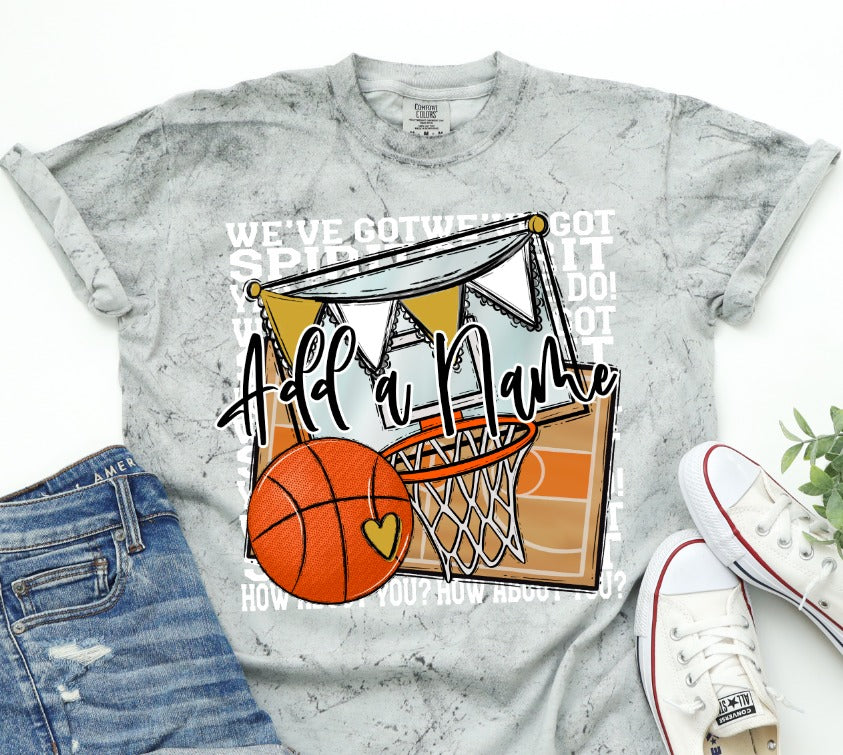 We've Got Spirit Basketball-Lovie T Designs