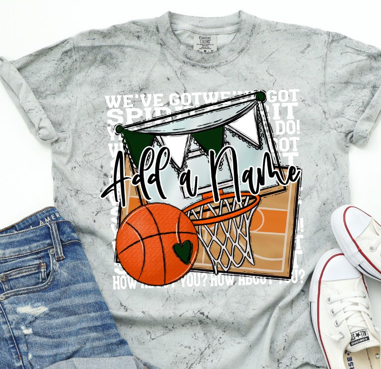 We've Got Spirit Basketball-Lovie T Designs