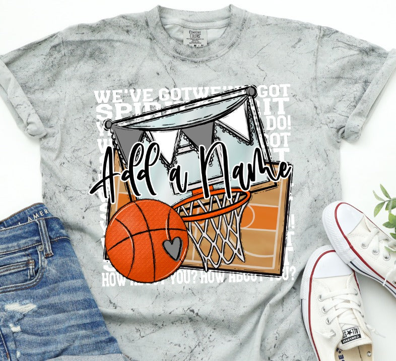 We've Got Spirit Basketball-Lovie T Designs