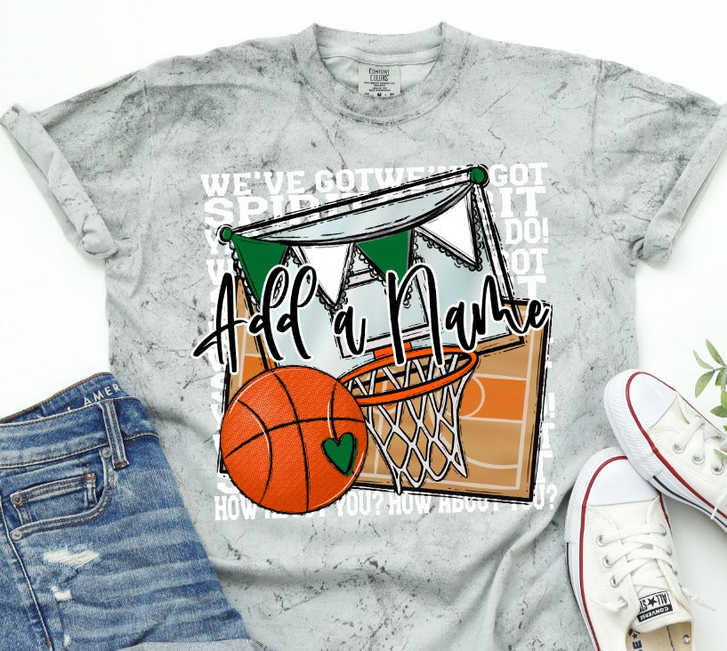 We've Got Spirit Basketball-Lovie T Designs