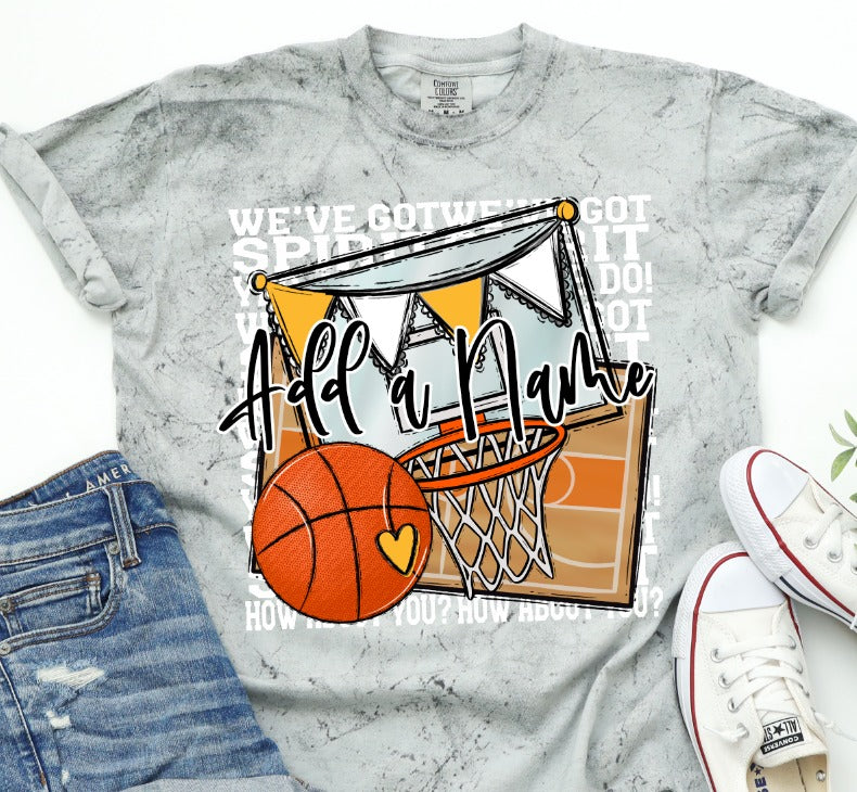 We've Got Spirit Basketball-Lovie T Designs