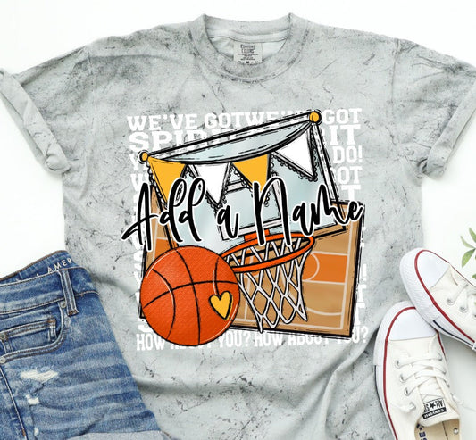 We've Got Spirit Basketball-Lovie T Designs