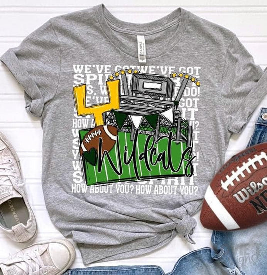 We've Got Spirit Football-Lovie T Designs