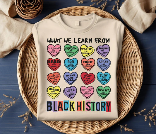 What We Learn From Black History Hearts