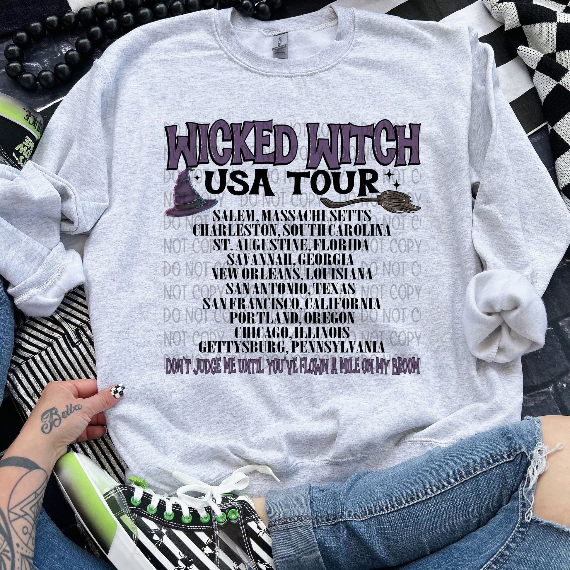 Wicked Witch USA Tour-Lovie T Designs