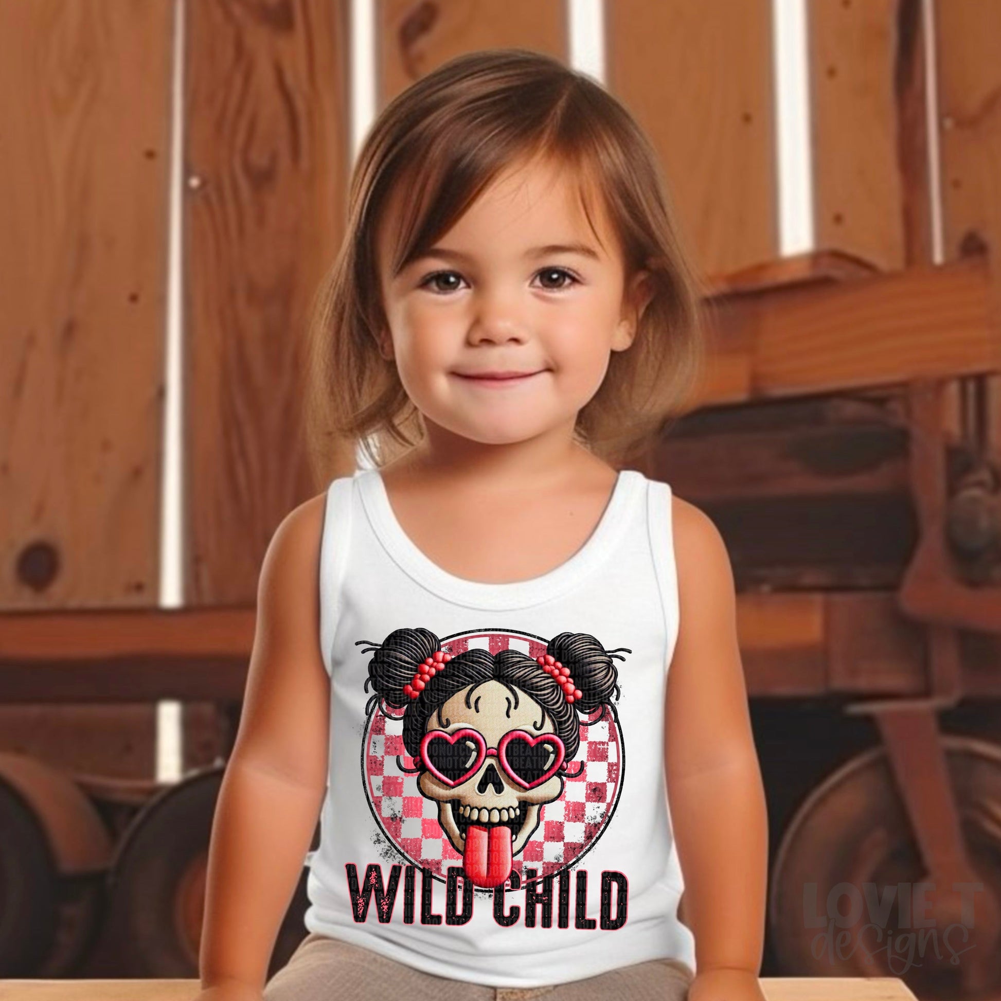 Wild Child Pink-Lovie T Designs