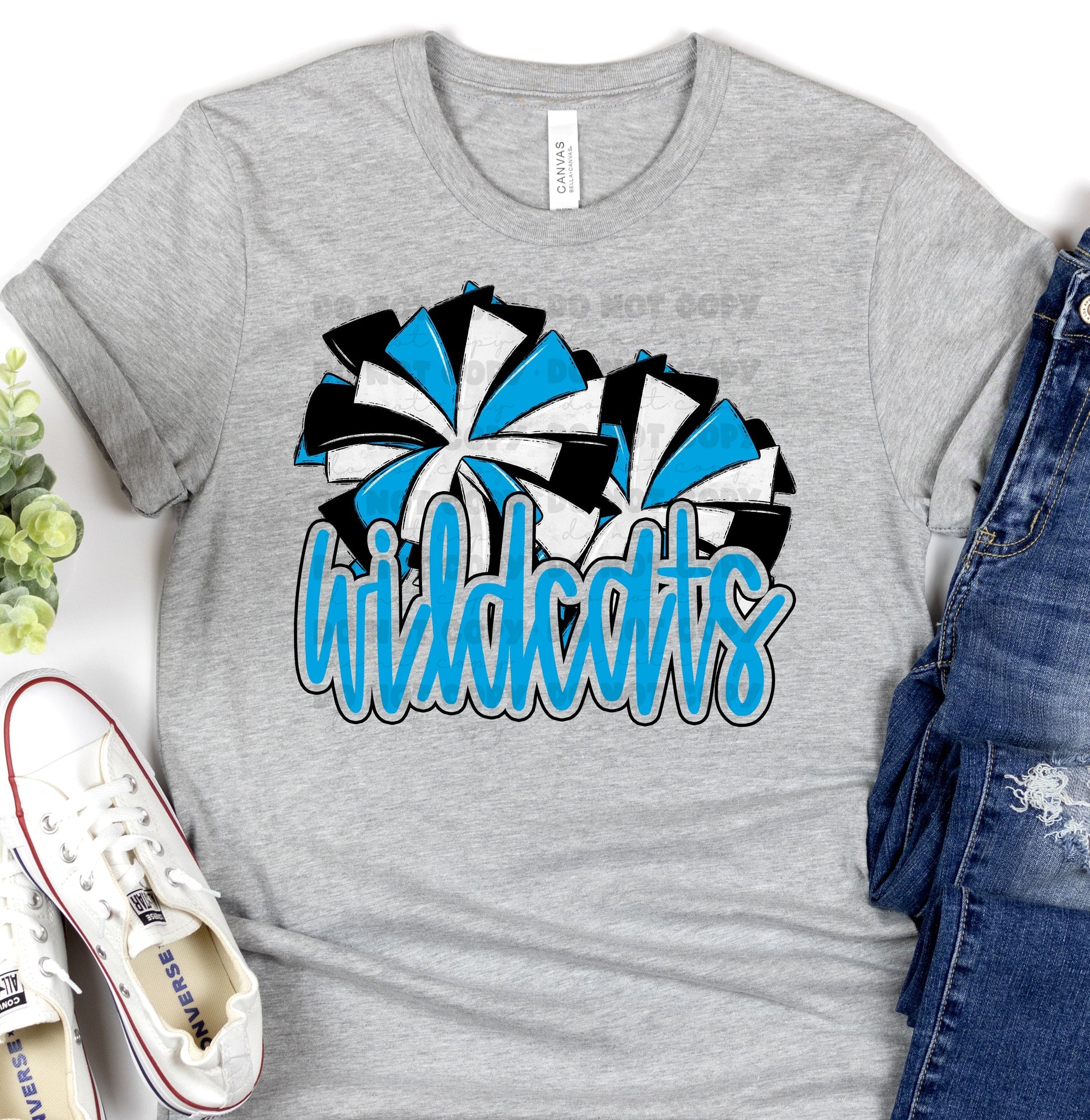 Wildcats Columbia Blue-Lovie T Designs