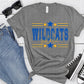 Wildcats Gilde Gold Blue All Stars-Lovie T Designs