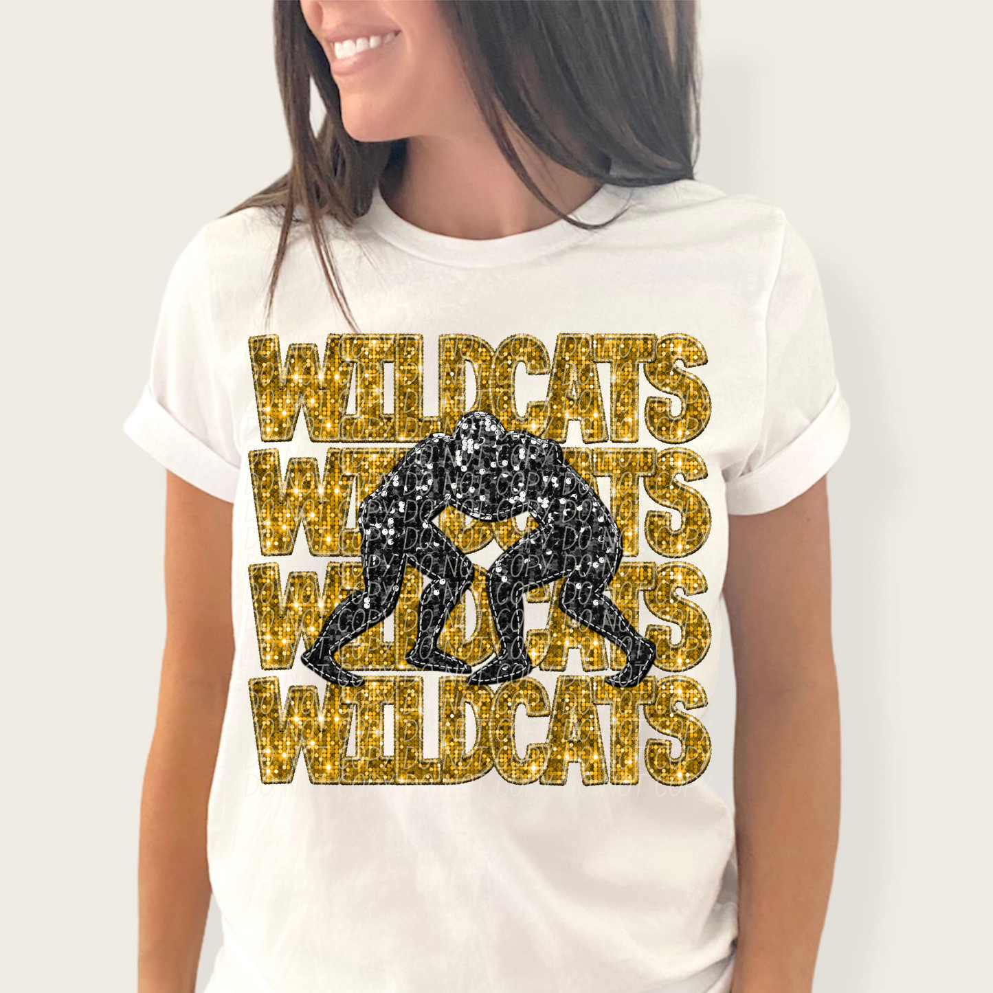 Wildcats Gold-[DTF Transfer]-Lovie T Designs