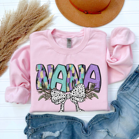 Winter Name Nana-[DTF Transfer]-Lovie T Designs