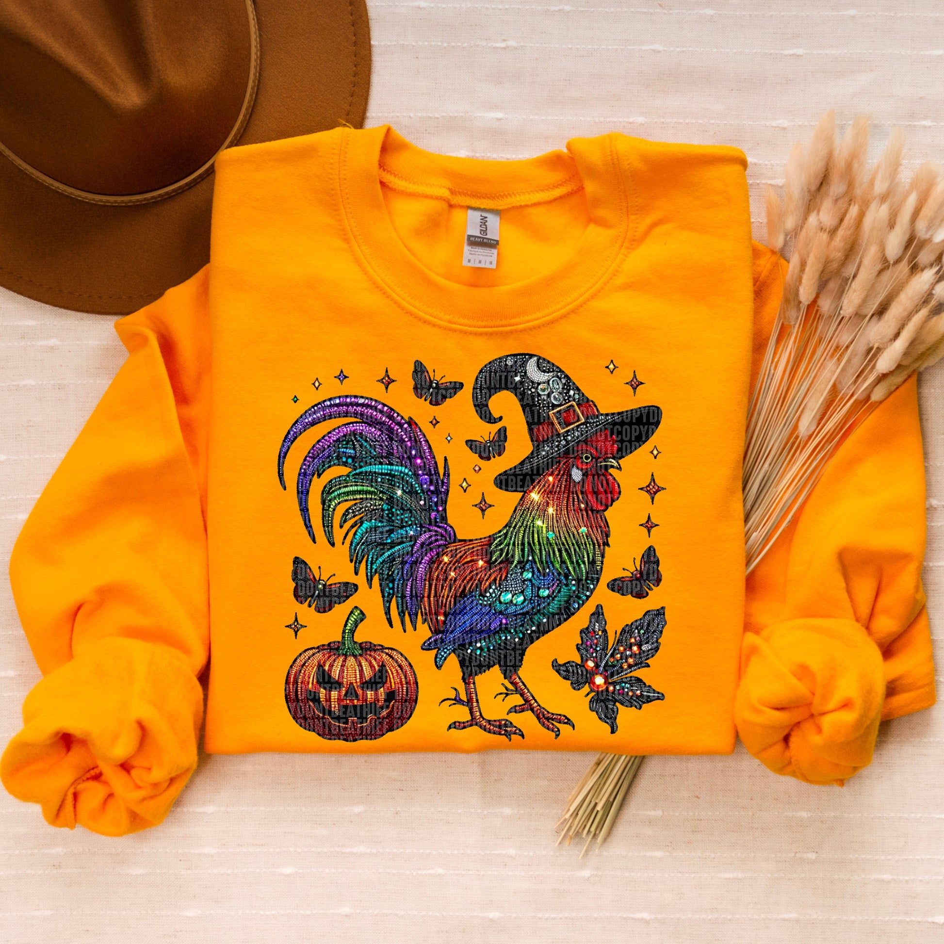 Witchy Rooster-Lovie T Designs