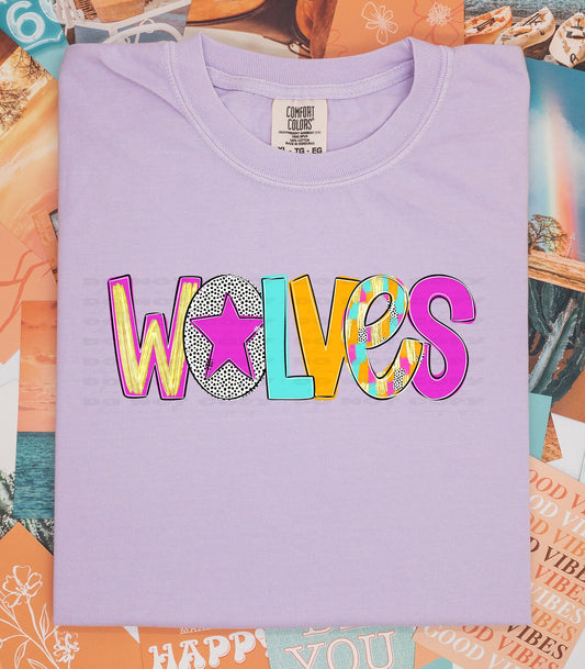 Wolves Poppy Alpha Back To School-Lovie T Designs