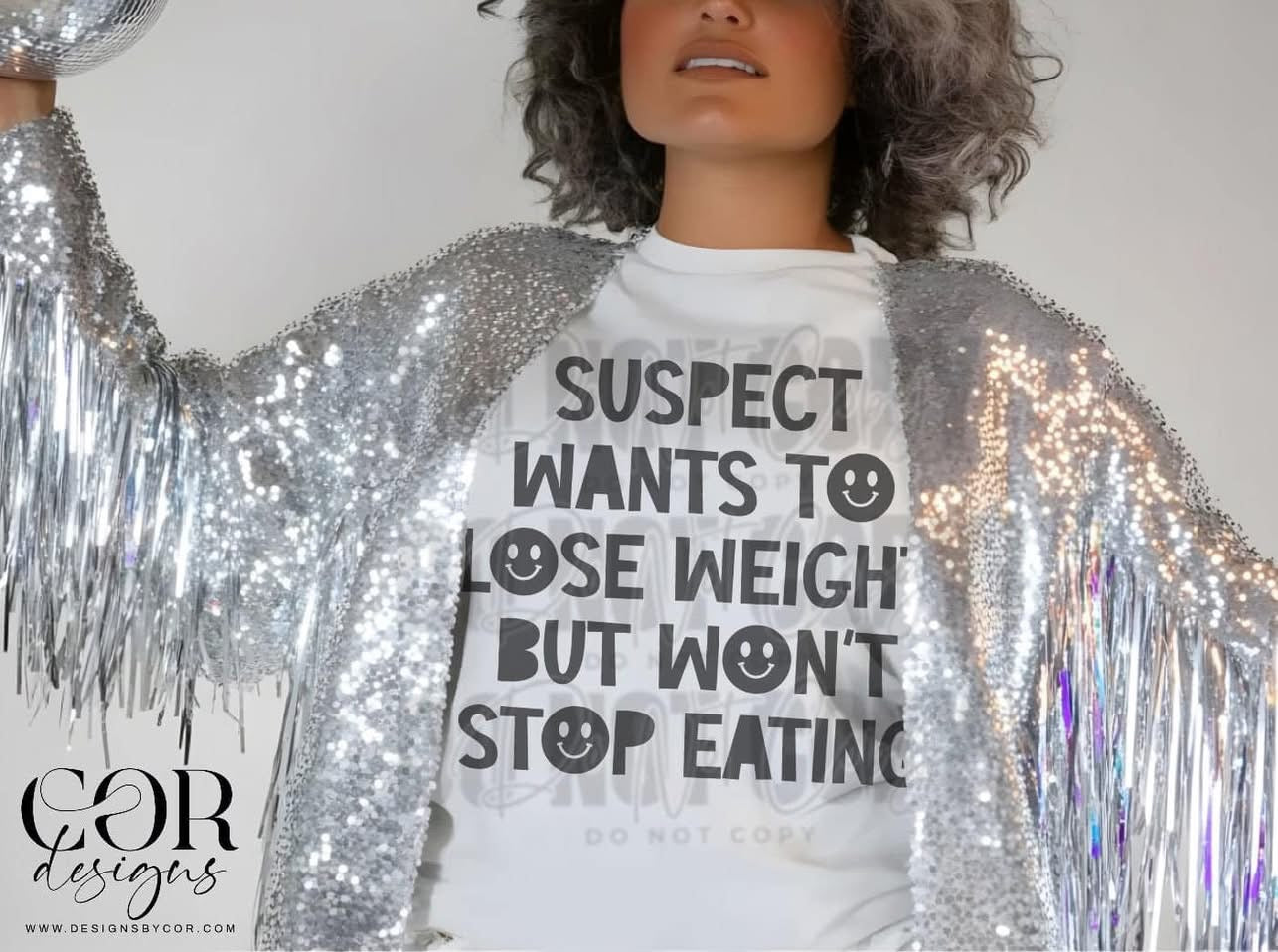 Won't Stop Eating - Dash Black Ink-[DTF Transfer]-Lovie T Designs