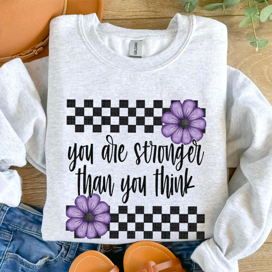 You Are Stronger Than You Think-Lovie T Designs