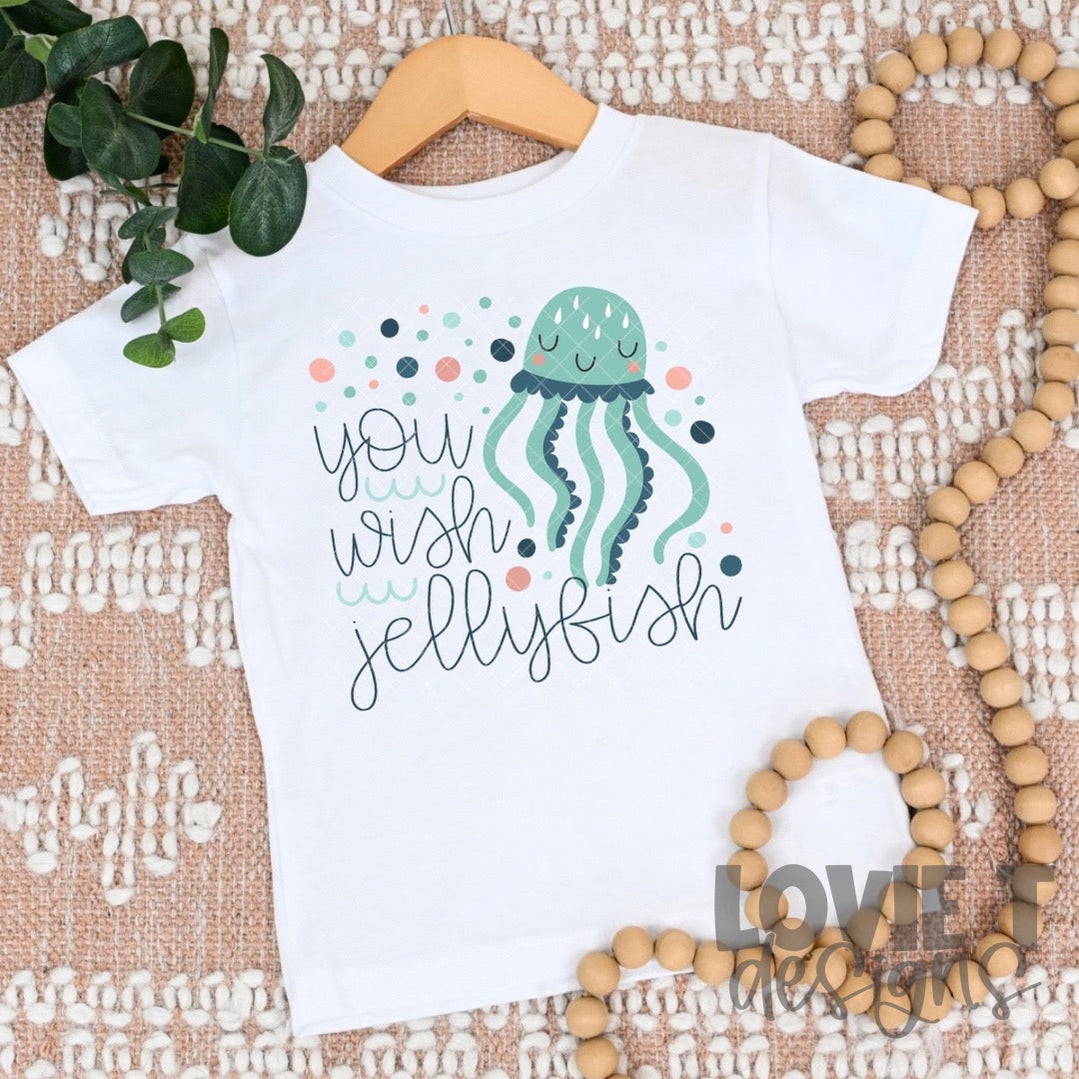 You Wish Jellyfish-Lovie T Designs