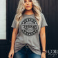 Zebras Gray Checkered Stars Circle-Lovie T Designs