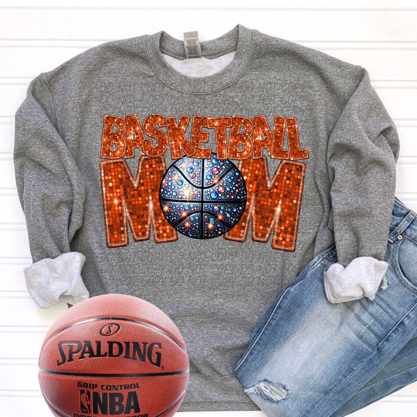 basketball mom orange-[DTF Transfer]-Lovie T Designs