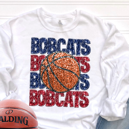 Bobcats Blue Red