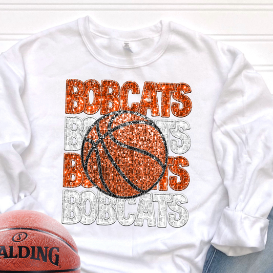 Bobcats Orange White