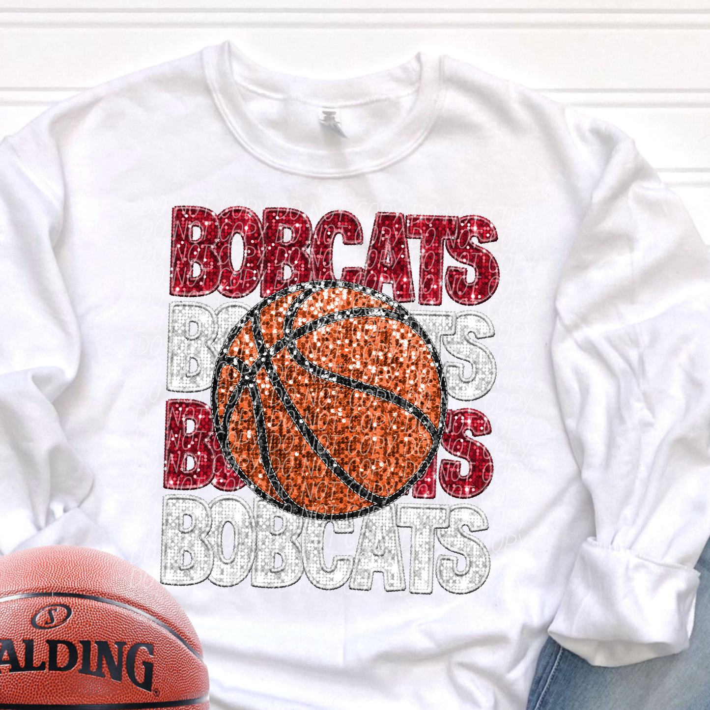 Bobcats Red White