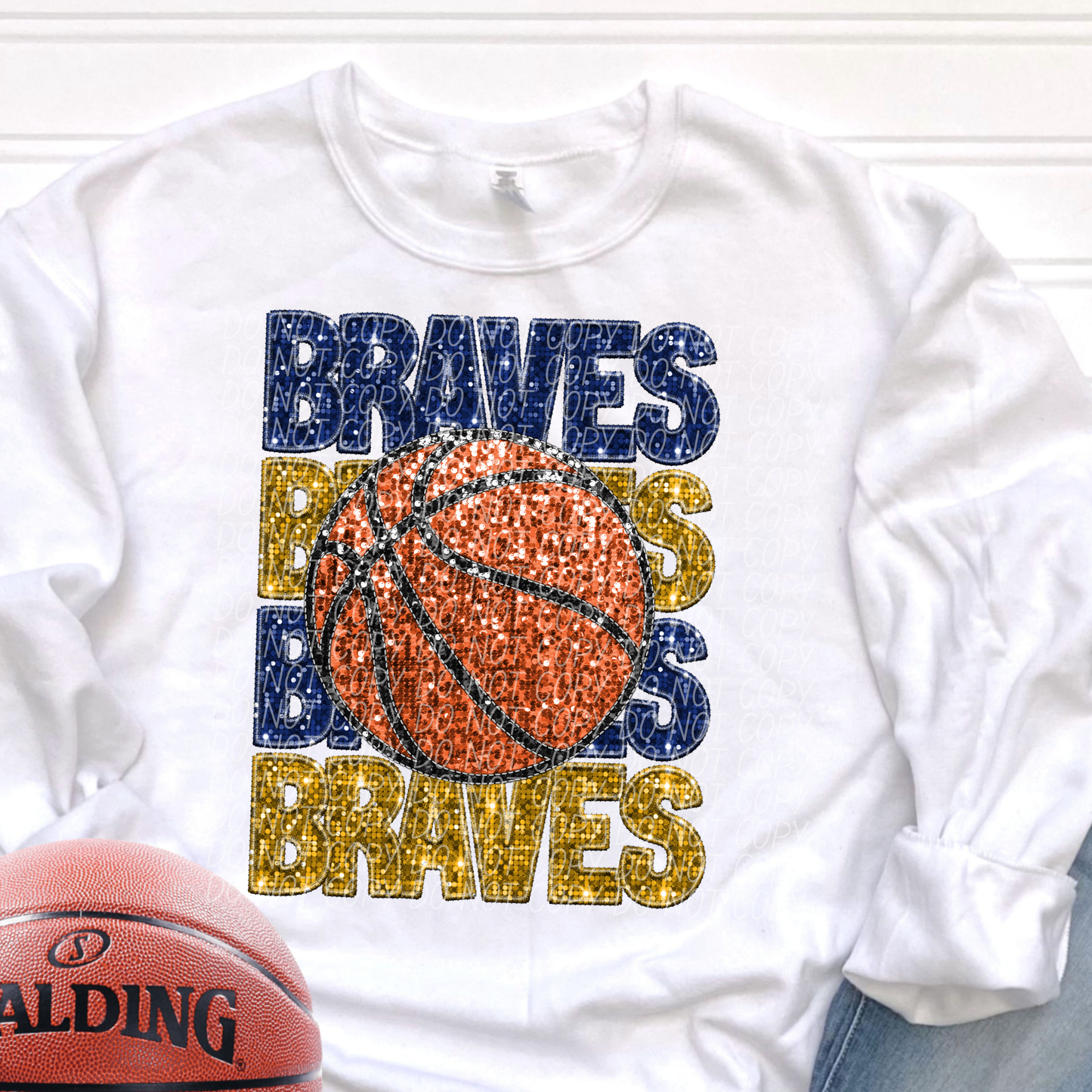 Braves Blue Gold