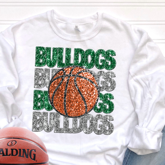 Bulldogs Green Silver