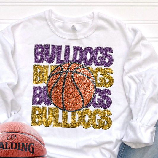 Bulldogs Purple Gold