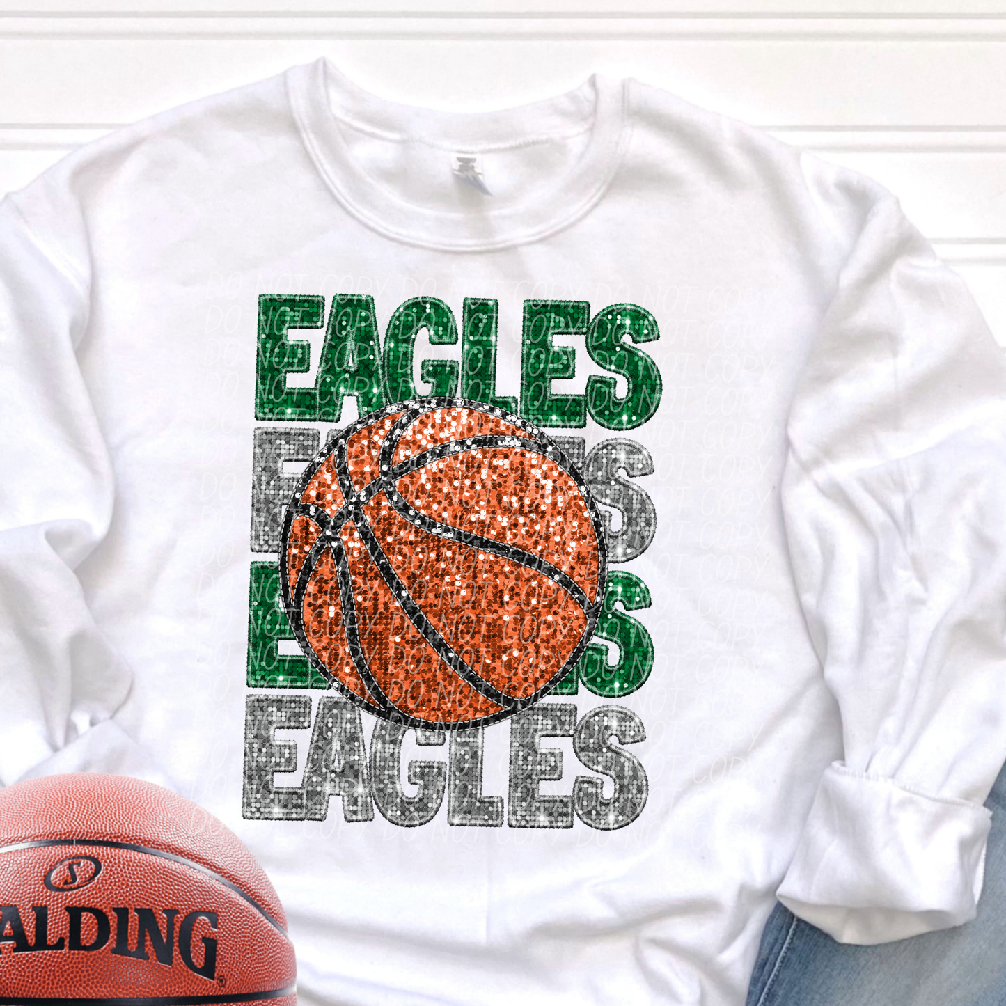 Eagles Green Silver