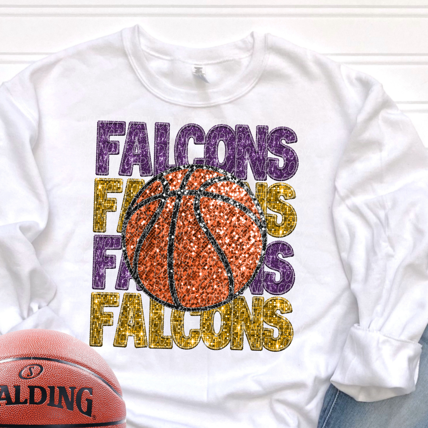 Falcons Purple Gold