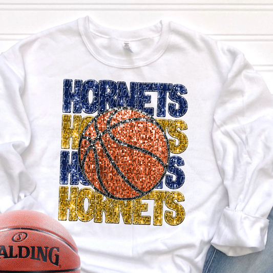 Hornets Blue Gold