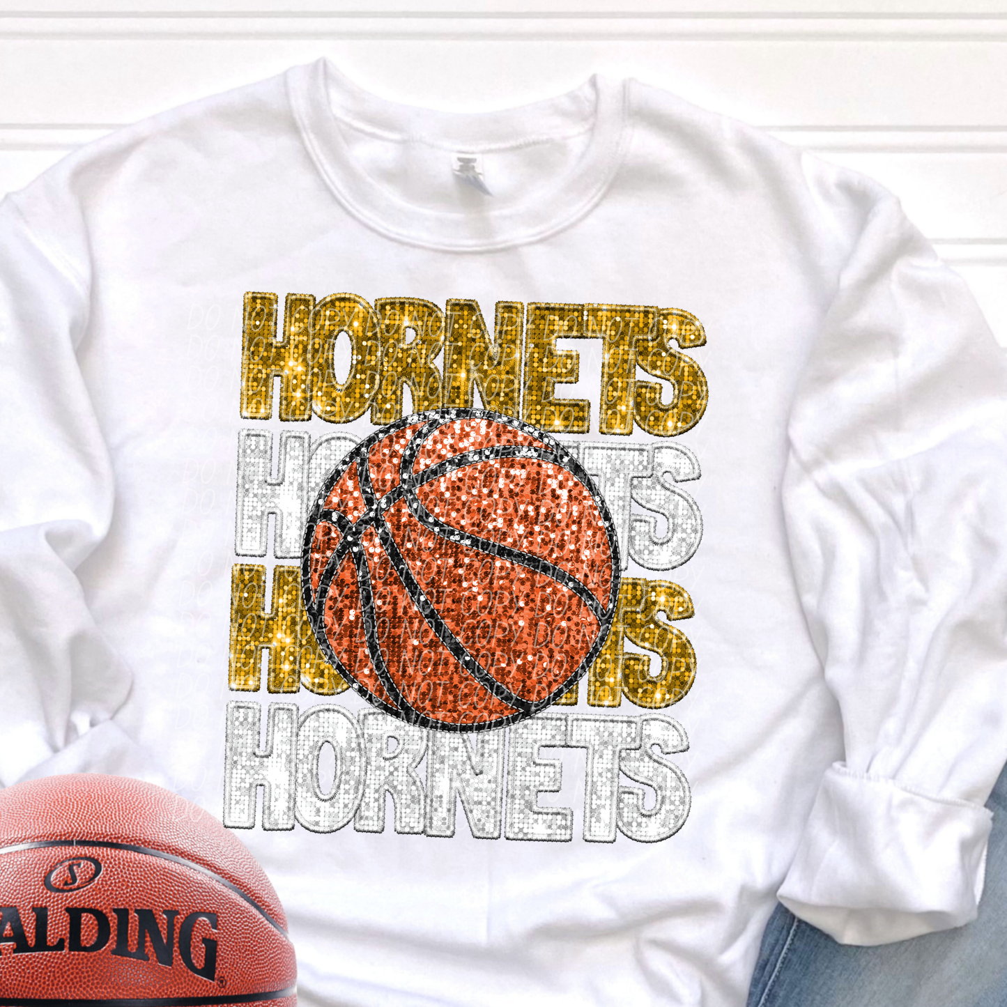 Hornets Gold White