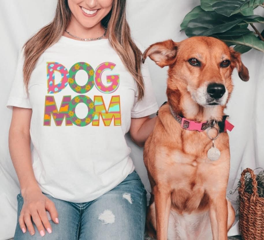 Dog Mom-Lovie T Designs