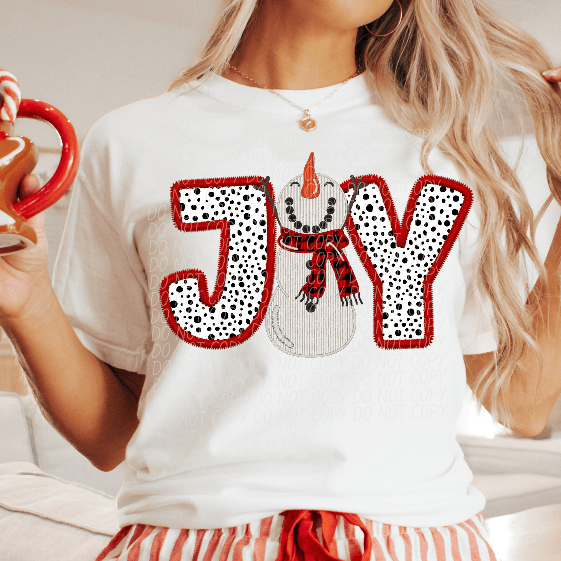 joy snowman-[DTF Transfer]-Lovie T Designs