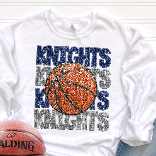 Knights Blue Silver