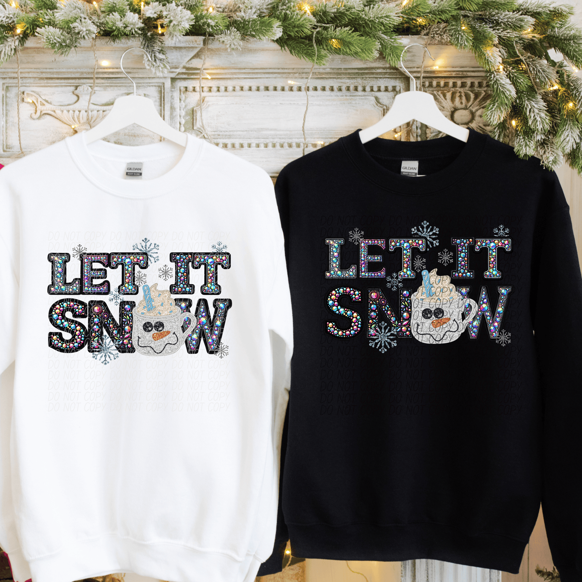 let it snow cup-[DTF Transfer]-Lovie T Designs