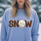 let it snow snowglobe-[DTF Transfer]-Lovie T Designs