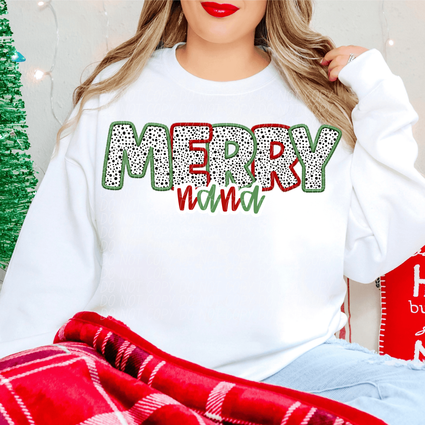 merry nana-[DTF Transfer]-Lovie T Designs