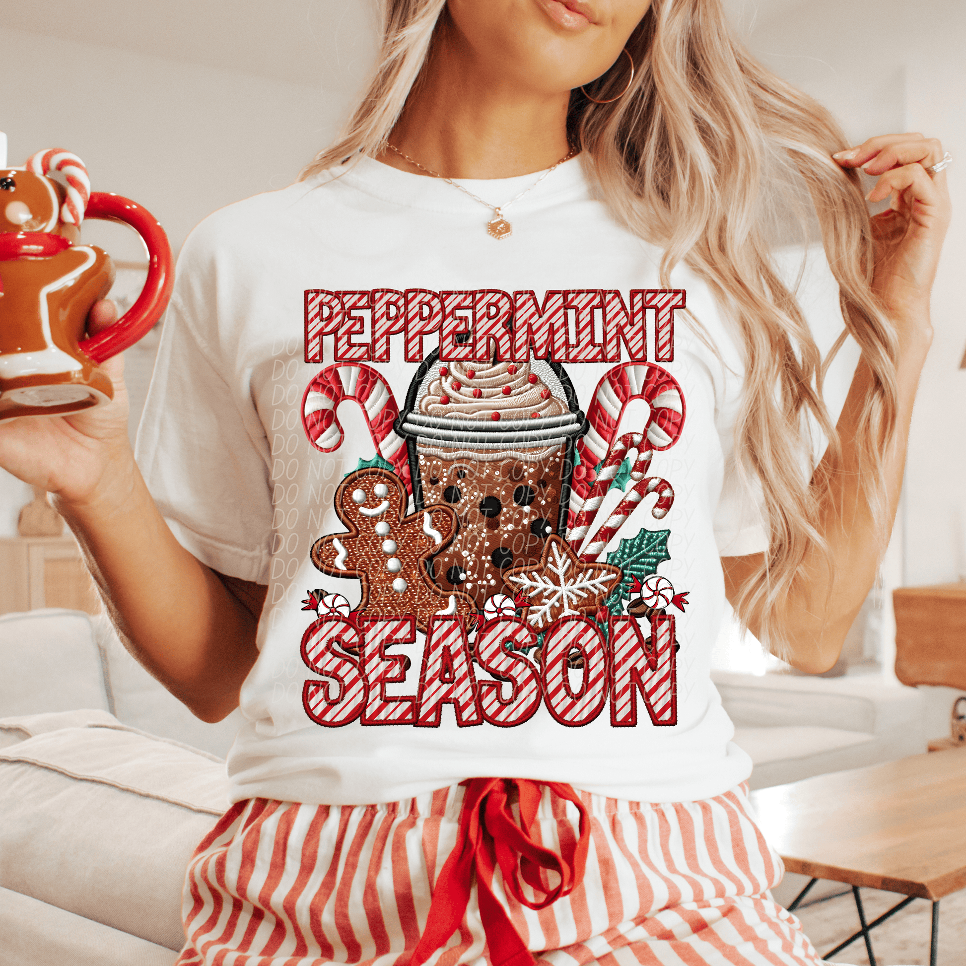 peppermint season-[DTF Transfer]-Lovie T Designs