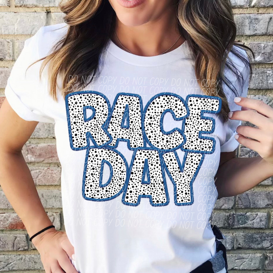 Race Day Blue