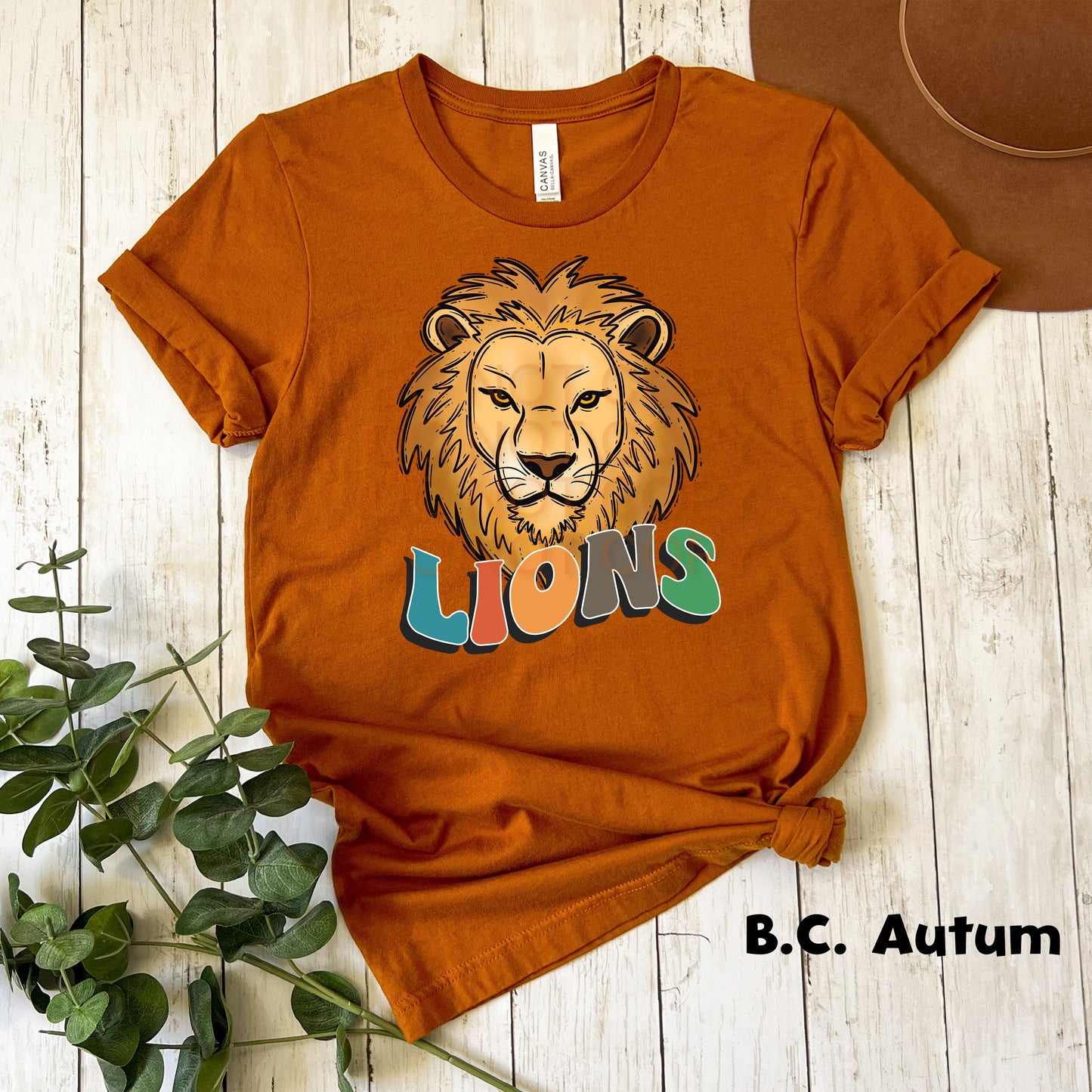 Retro Lions No Background – Lovie T Designs