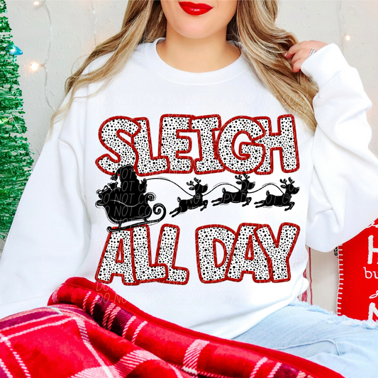 Sleigh All Day Red