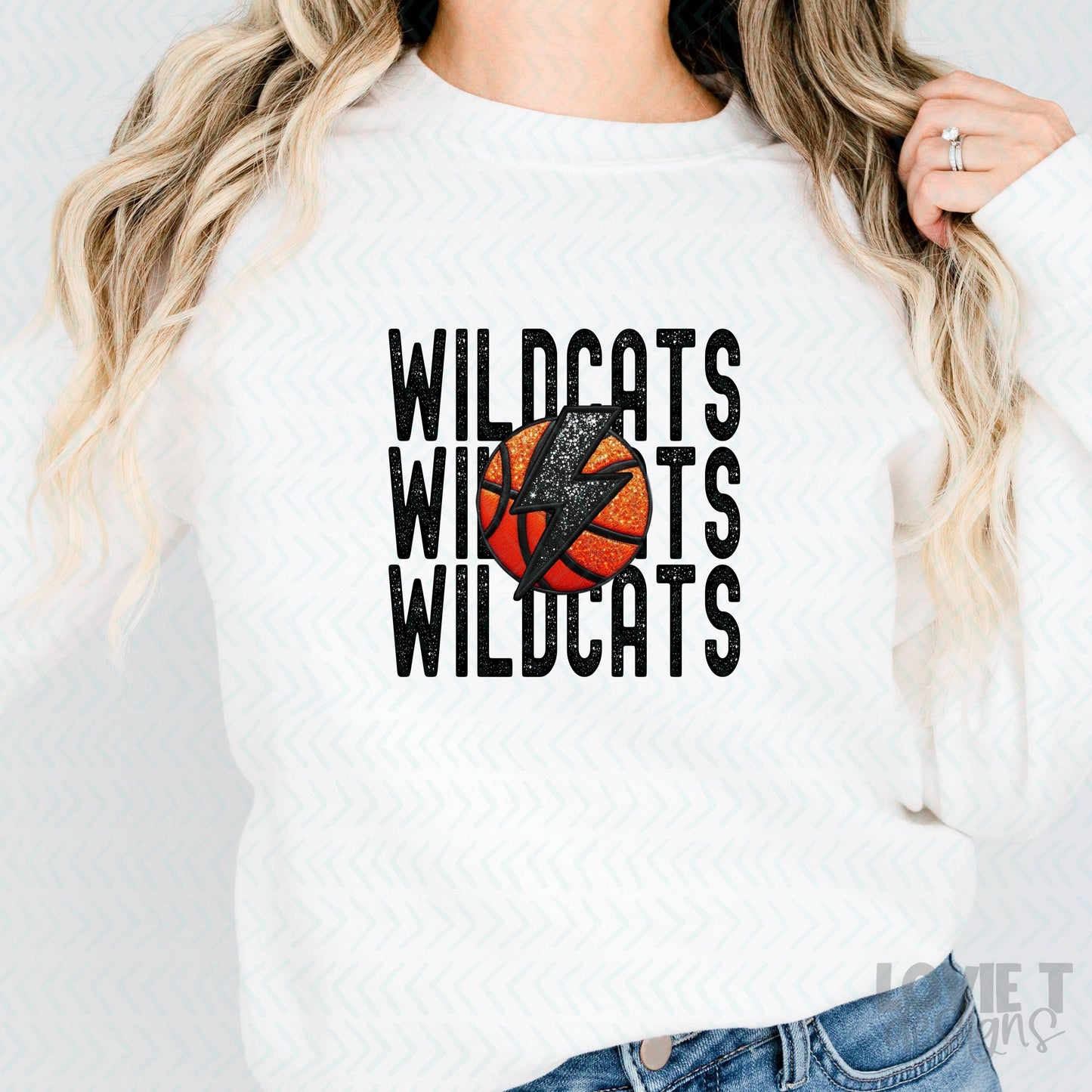 stacked basketball - wildcats