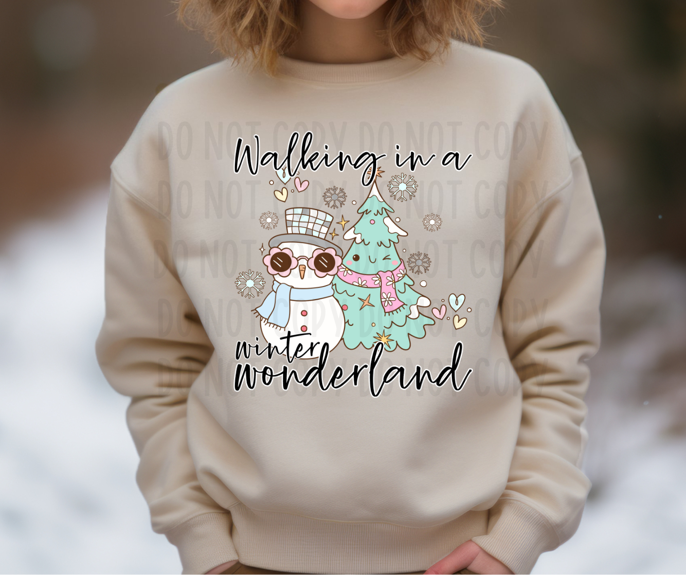 winter wonderland-[DTF Transfer]-Lovie T Designs